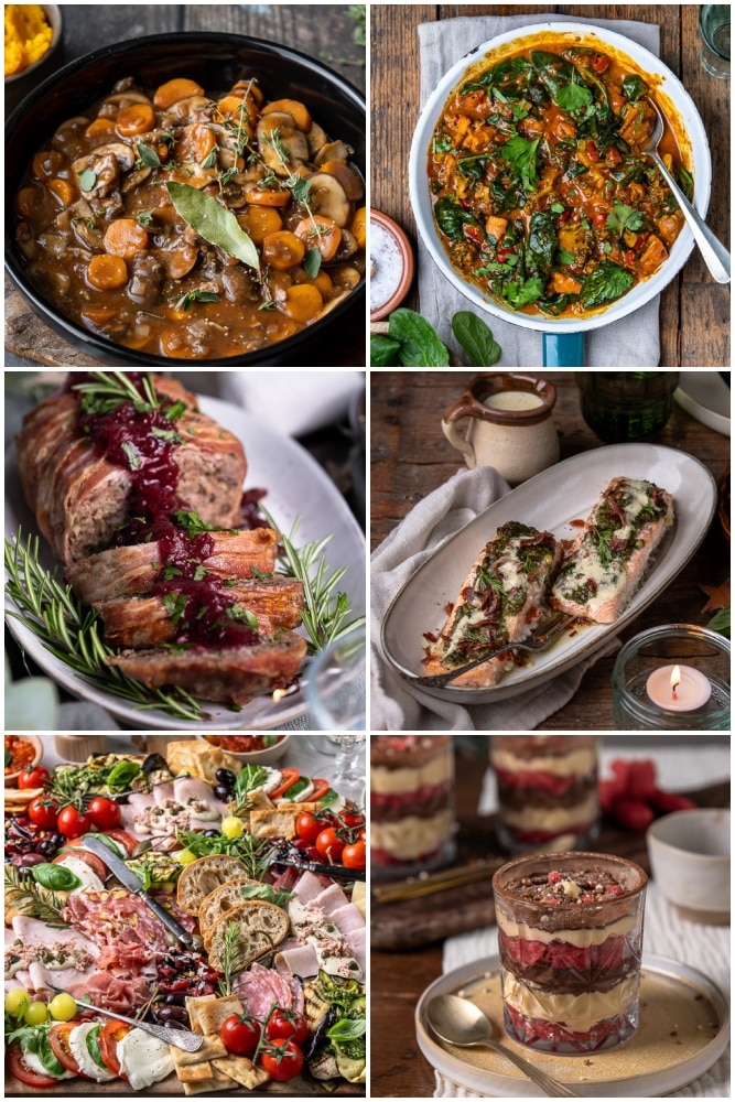 Weekmenu makkelijke maaltijden #51 met gezonde, snelle recepten voor het hele gezin. Makkelijke maaltijden voor doordeweekse dagen en inspiratie voor Kerst.