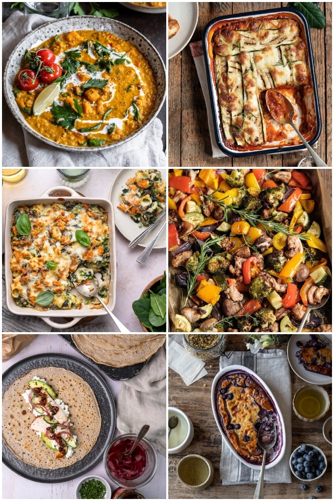 Weekmenu makkelijke maaltijden #2 – 2026 met gezonde en snelle recepten voor het hele gezin, inclusief doordeweekse diners, lunchideeën en een voedzaam weekendontbijt.