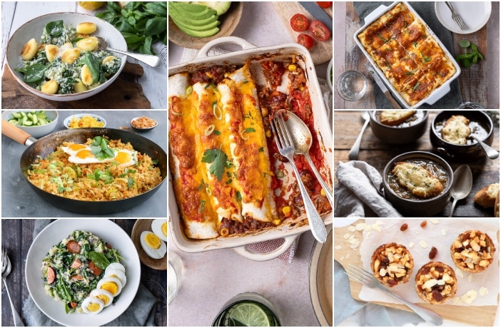 Weekmenu makkelijke maaltijden #6 – 2026 Weekmenu makkelijke maaltijden met gezonde recepten voor het hele gezin.