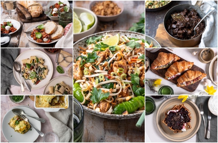 Weekmenu makkelijke maaltijden #12 – 2026 Weekmenu makkelijke maaltijden met gezonde recepten voor het hele gezin.